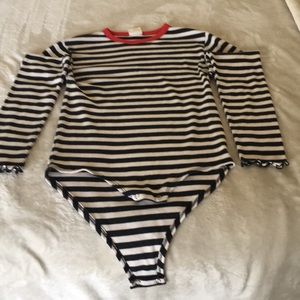 A bodysuit from Zara